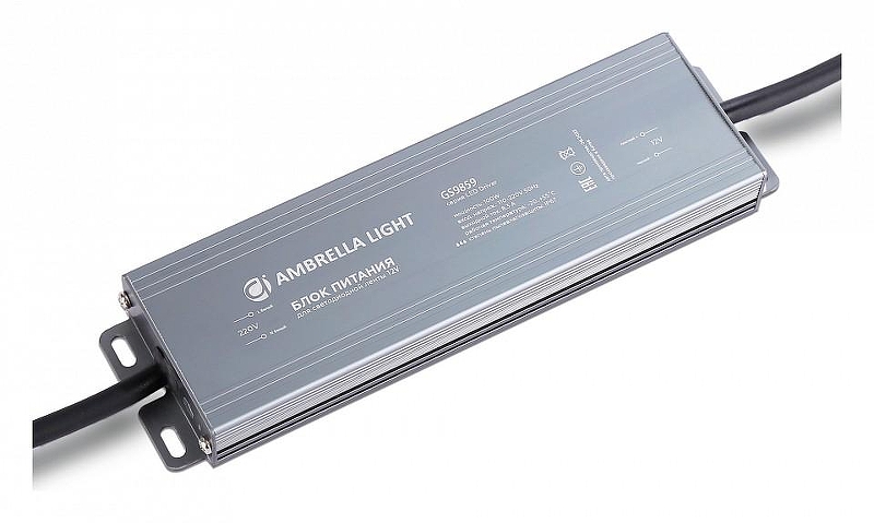 Блок питания с проводом Ambrella Light LED Dr1ver GS9859 цвет Черный