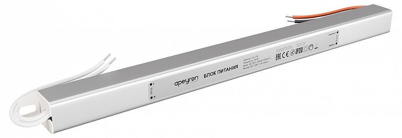 Блок питания с проводом Apeyron Electrics 03-176 цвет Серебро
