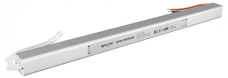 Блок питания с проводом Apeyron Electrics 03-184 цвет Серебро
