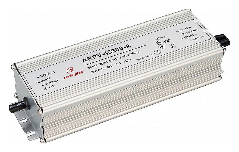 Блок питания с проводом Arlight ARPV 028198(1) IP 67