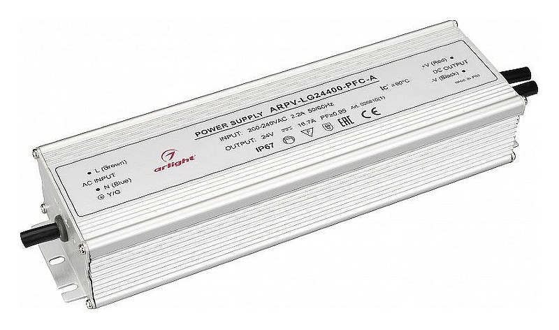 Блок питания с проводом Arlight ARPV-LG 026810(1) IP 67