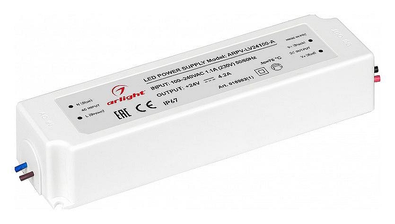 Блок питания с проводом Arlight ARPV-LV 018983(1) IP 67