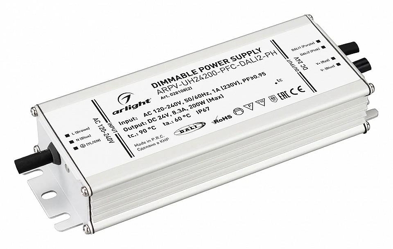 Блок питания с проводом Arlight ARPV-UH 028108(2) IP 67