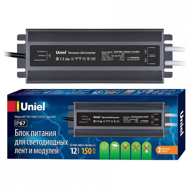 Блок питания Uniel Uet UL-00007577 цвет Серебро