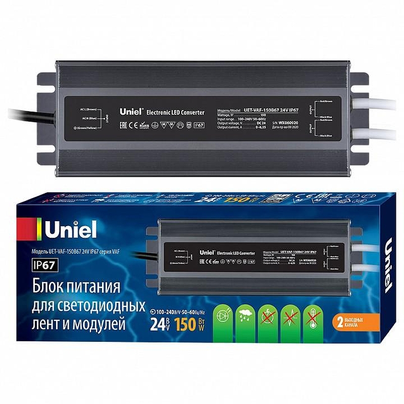 Блок питания Uniel Uet UL-00007578 цвет Серебро