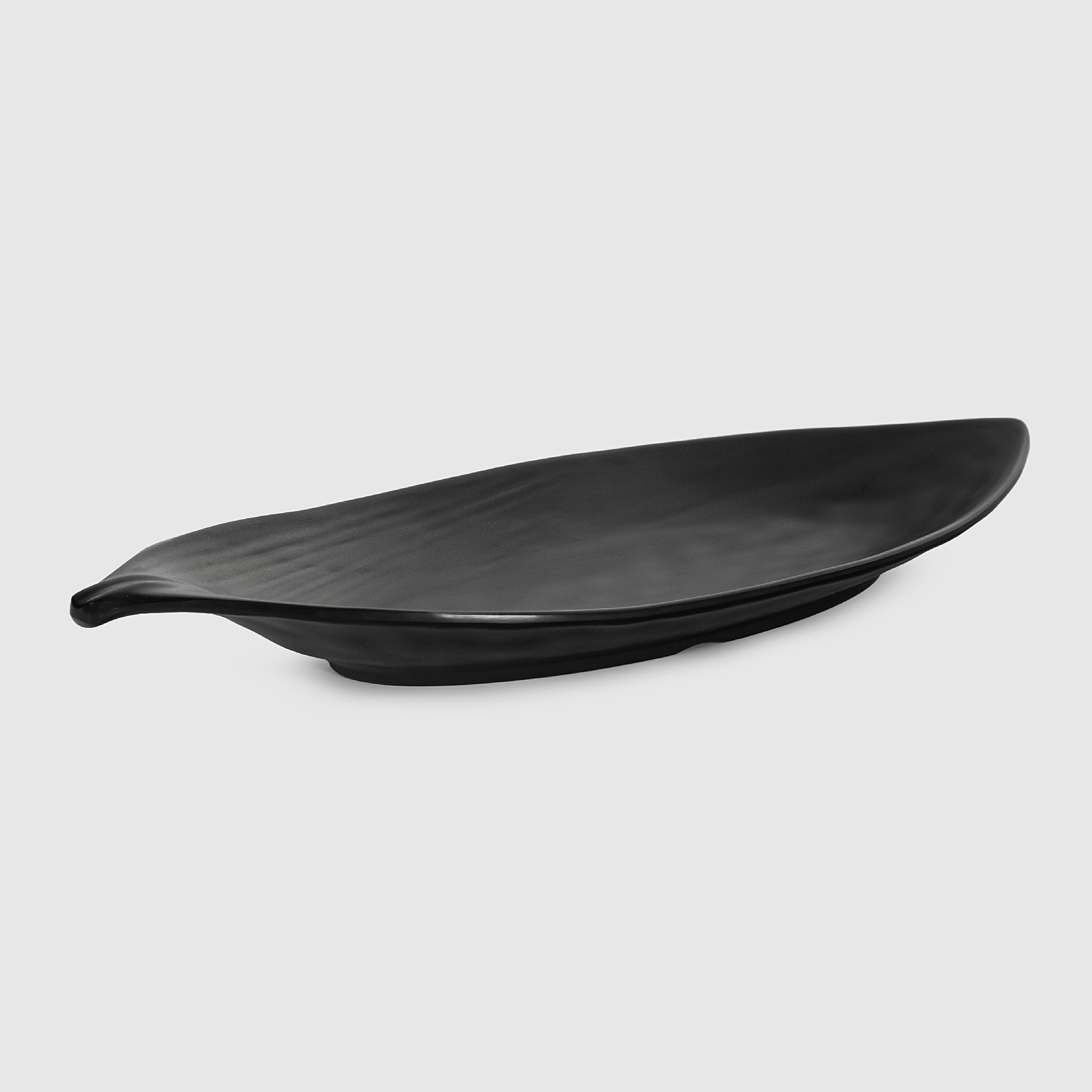 Блюдо Kulsan Terra black 36,5х15,5 см
