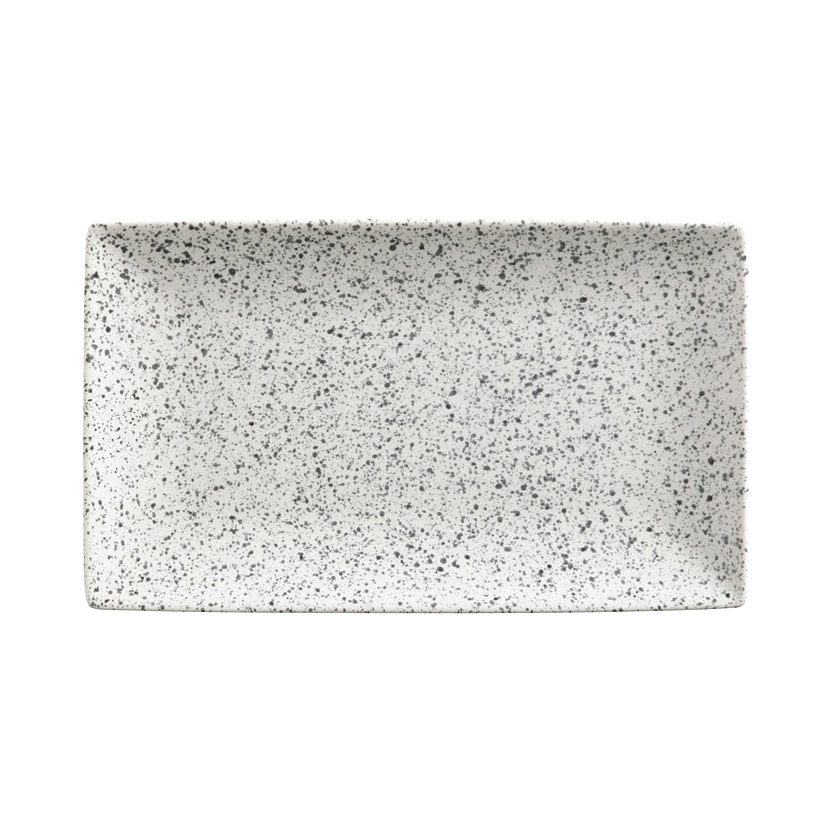 Блюдо прямоугольное Maxwell & Williams Икра 27,5x16 см пепельное