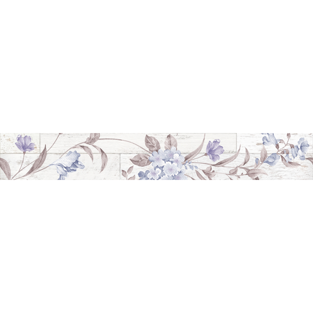 бордюр настенный GLOBAL TILE San Remo 5,4х50 белый