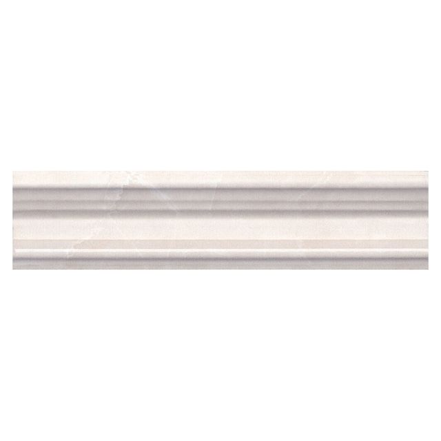 бордюр настенный KERAMA MARAZZI Баккара 5х20 бежевый