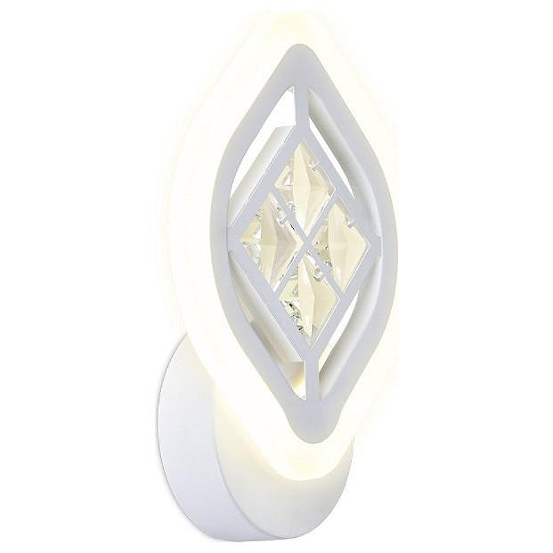 Бра Ambrella Light FA FA277 цвет плафона/подвески Белый, Прозрачный, цвет арматуры Белый