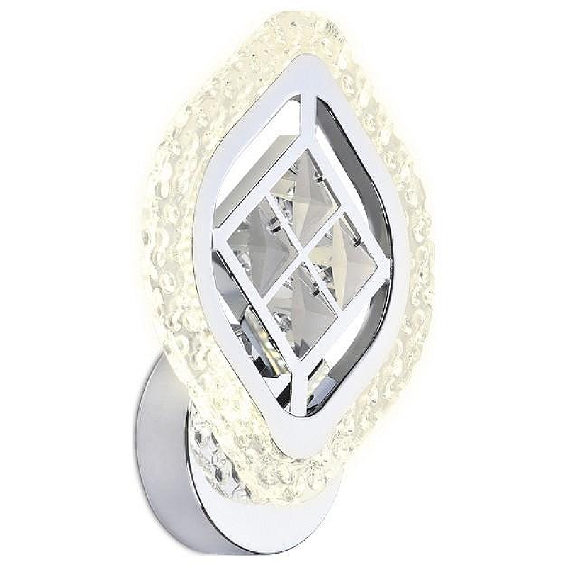 Бра Ambrella Light FA FA279 цвет плафона/подвески Белый, Прозрачный, цвет арматуры Хром