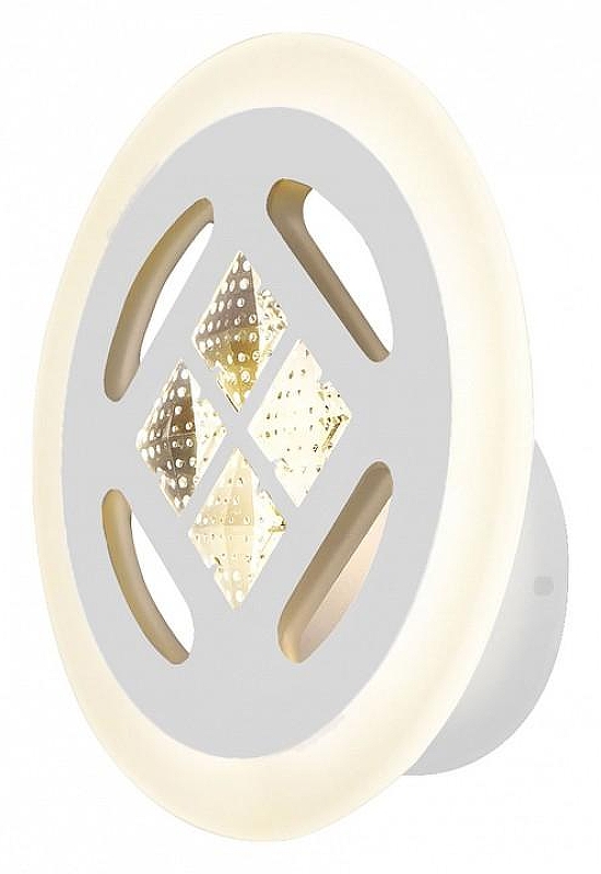 Бра Ambrella Light FA FA2955 цвет плафона/подвески Белый, Прозрачный, цвет арматуры Белый