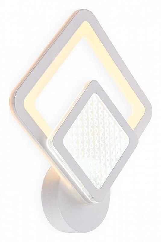 Бра Ambrella Light FA FA4284 цвет плафона/подвески Белый, Прозрачный, цвет арматуры Белый