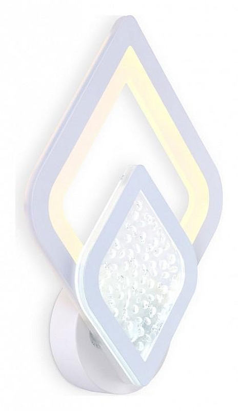 Бра Ambrella Light FA FA4289 цвет плафона/подвески Белый, Прозрачный, цвет арматуры Белый