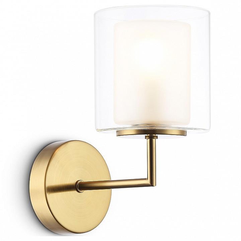 Бра Ambrella Light LH LH56015 цвет плафона/подвески Белый, цвет арматуры Латунь