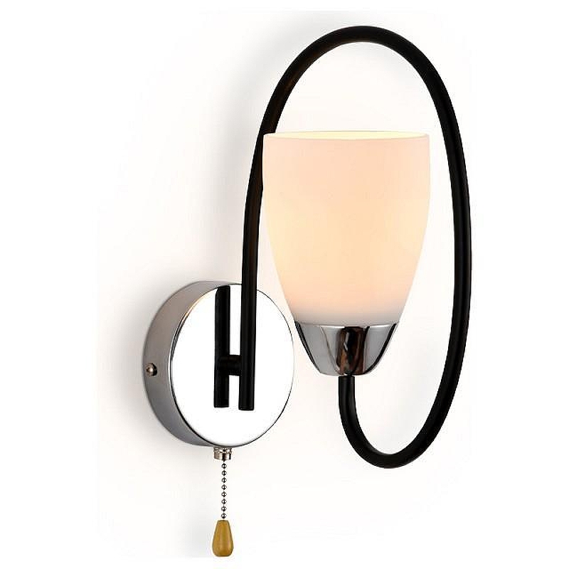 Бра Ambrella Light TR TR3134 цвет плафона/подвески Белый, цвет арматуры Черный