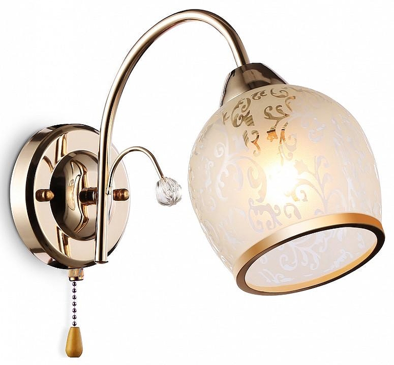 Бра Ambrella Light TR TR3195 цвет плафона/подвески Белый, цвет арматуры Золото