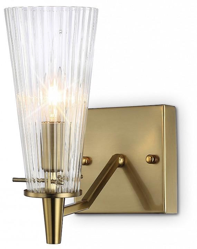 Бра Ambrella Light TR TR3236 цвет плафона/подвески Прозрачный, цвет арматуры Латунь