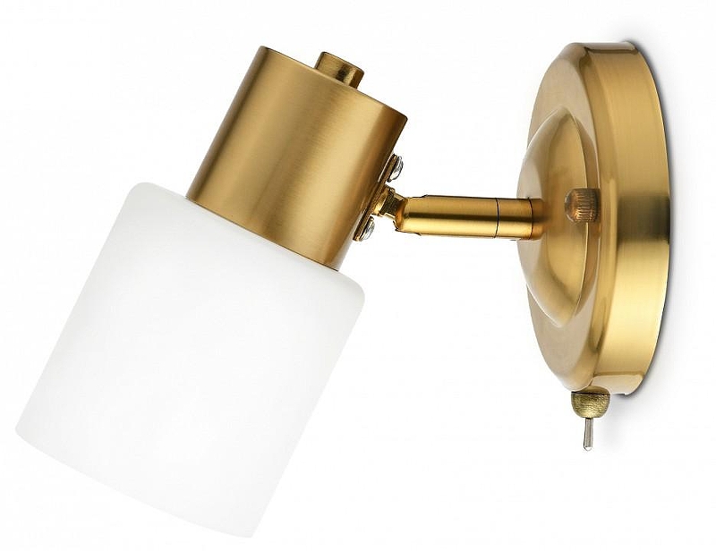 Бра Ambrella Light TR TR3967 цвет плафона/подвески Белый, цвет арматуры Латунь