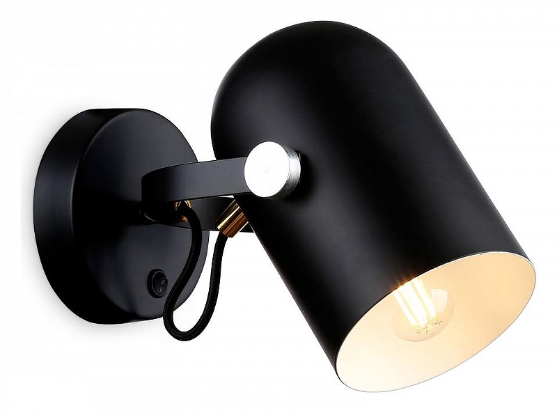 Бра Ambrella Light TR TR8204 цвет плафона/подвески Черный, цвет арматуры Черный