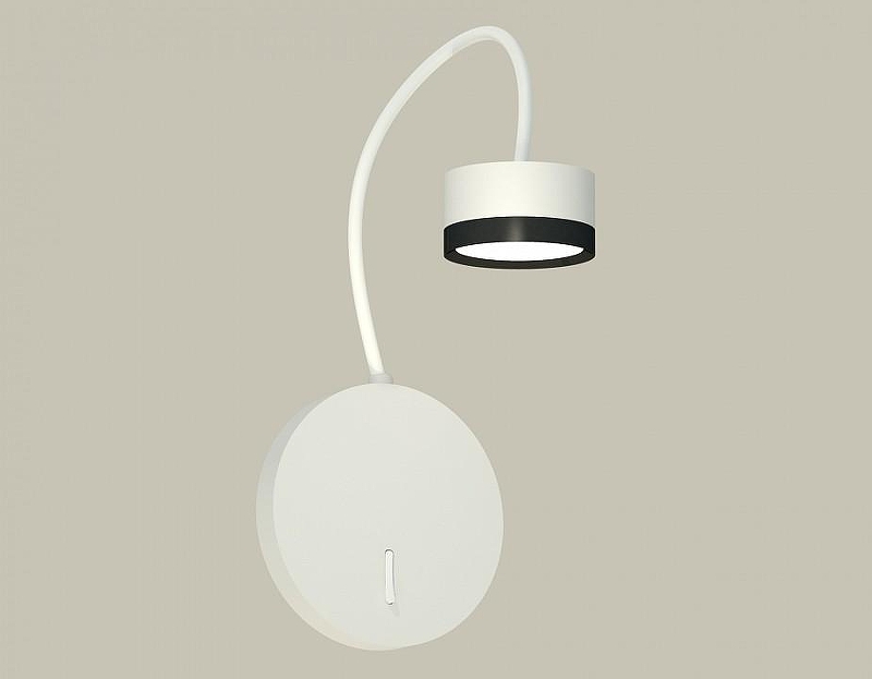 Бра Ambrella Light XB XB9595151 цвет плафона/подвески Черный, цвет арматуры Белый