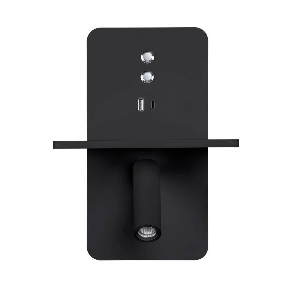 Бра Arte Lamp Bess светодиодное 10 Вт 220 В черное 3000К IP20 (A7453AP-1BK)