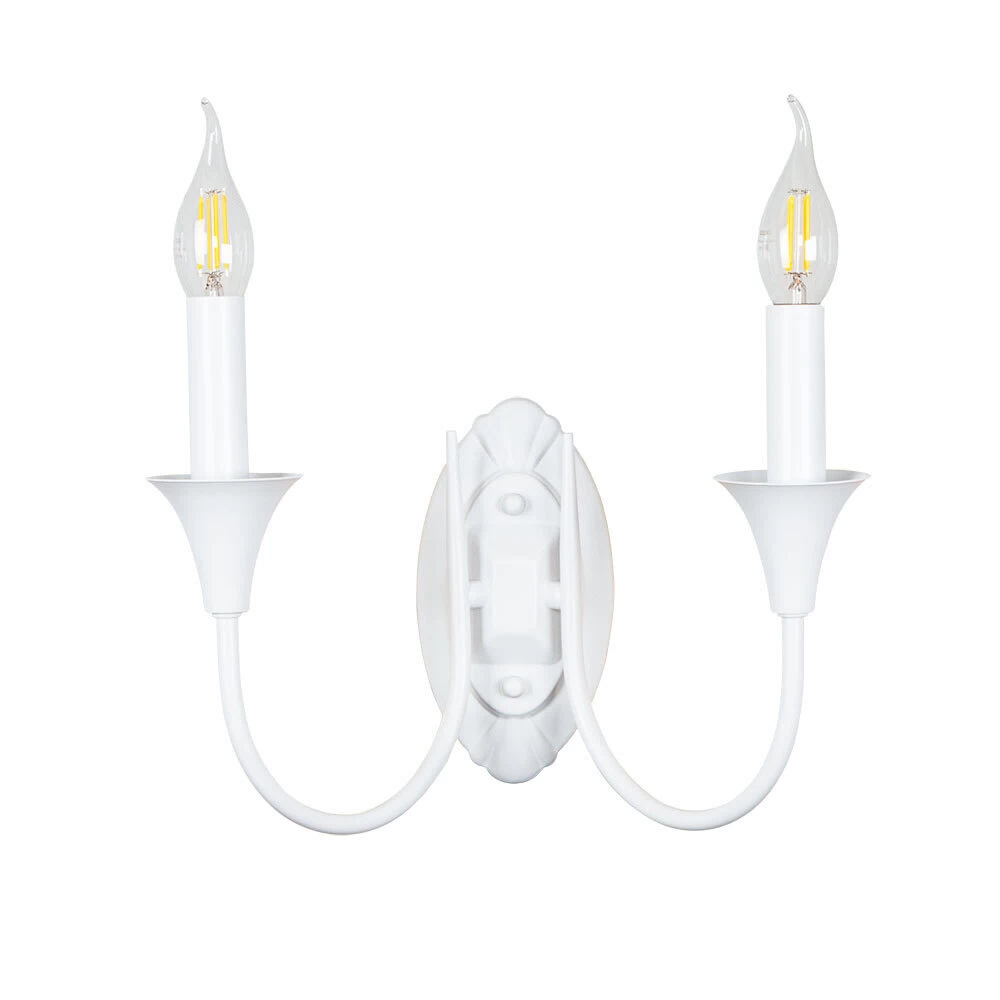 Бра Arte Lamp Collinetta E14 80 Вт 220 В белое IP20 (A4094AP-2WH)