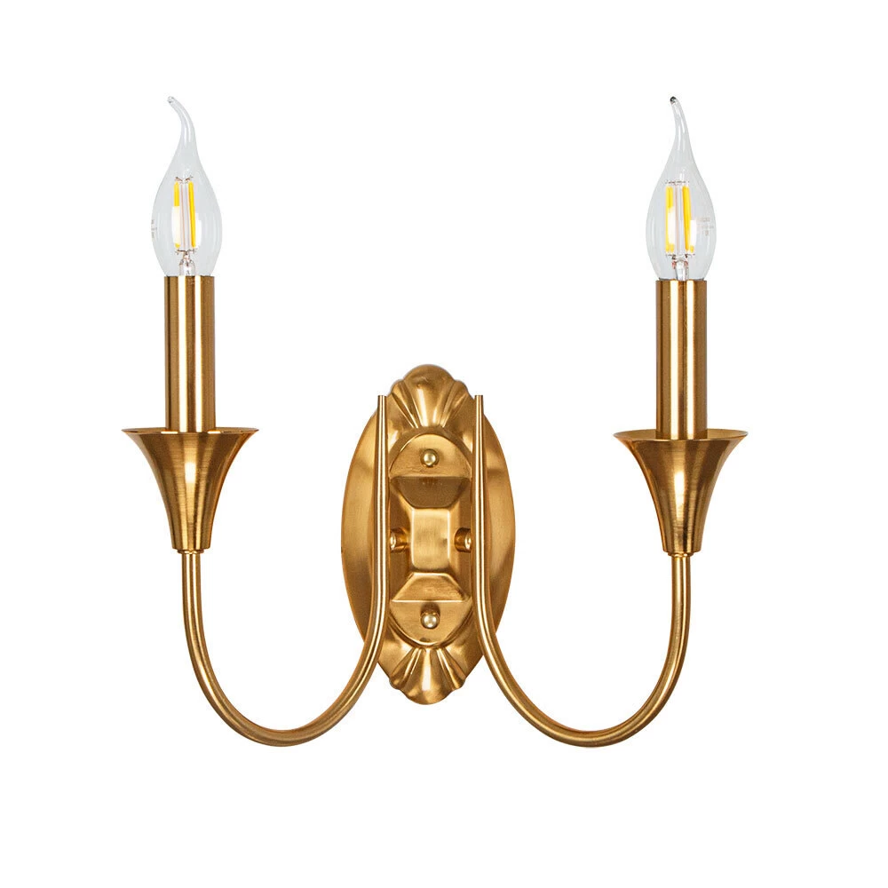 Бра Arte Lamp Collinetta E14 80 Вт 220 В медь IP20 (A4094AP-2PB)