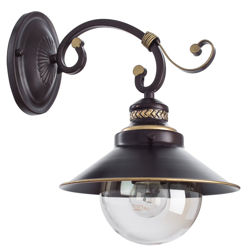 Бра Arte Lamp Grazioso E27 60 Вт 220 В коричневое IP20 (A4577AP-1CK)
