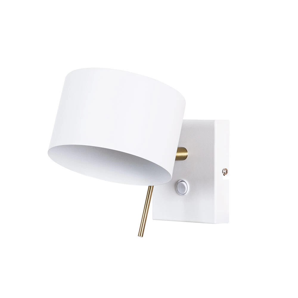 Бра Arte Lamp Sebastian E14 40 Вт 220 В белое IP20 (A7051AP-1WH)