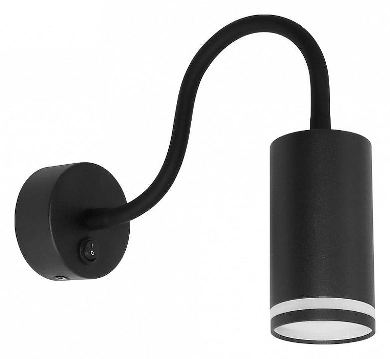 Бра Artelamp 1ma1 A2266AP-1BK цвет плафона/подвески Черный, цвет арматуры Черный