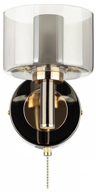Бра Citilux ELAN CL241311 цвет плафона/подвески Светло-серый, цвет арматуры Золото, Хром