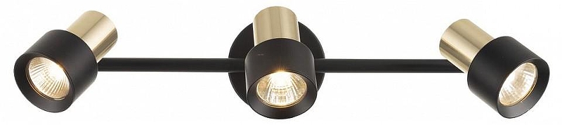 Бра Citilux SAT CL505631 цвет плафона/подвески Черный, цвет арматуры Золото, Черный