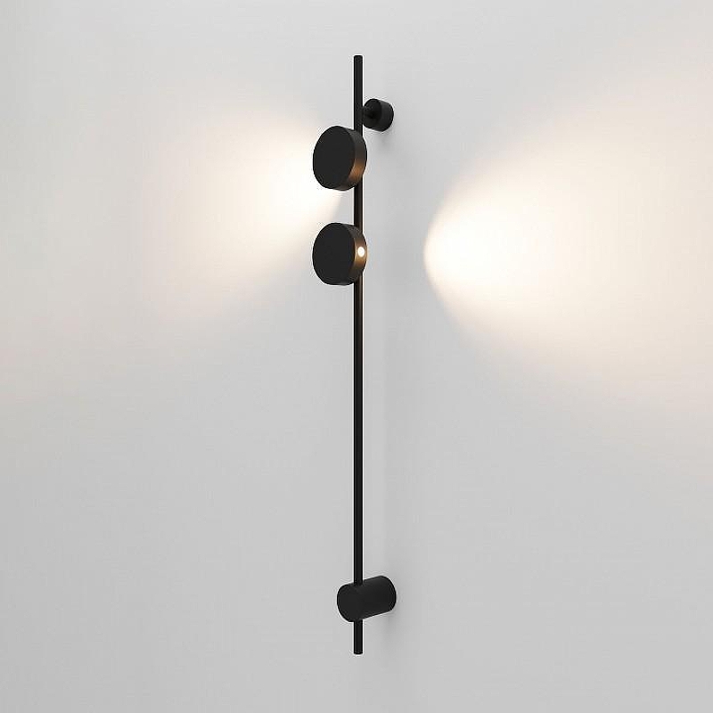 Бра Elektrostandard 1llume 40154/LED цвет плафона/подвески Черный, цвет арматуры Черный