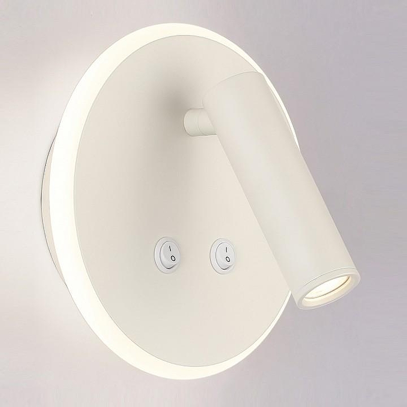 Бра Elektrostandard Tera a043968 цвет плафона/подвески Белый, цвет арматуры Белый