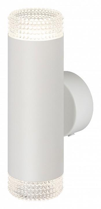 Бра Эра WL50 WH/TR Б0061195 цвет плафона/подвески Белый, Прозрачный, цвет арматуры Белый