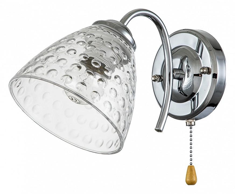 Бра Escada Frees1a 658/1A Chrome цвет плафона/подвески Прозрачный, цвет арматуры Хром