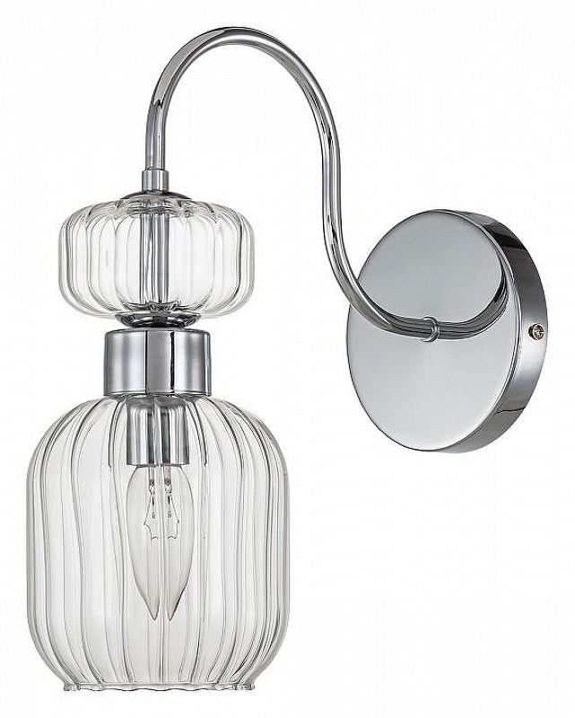 Бра Escada Gloss 1141/1A Chrome/Clear цвет плафона/подвески Прозрачный, цвет арматуры Хром