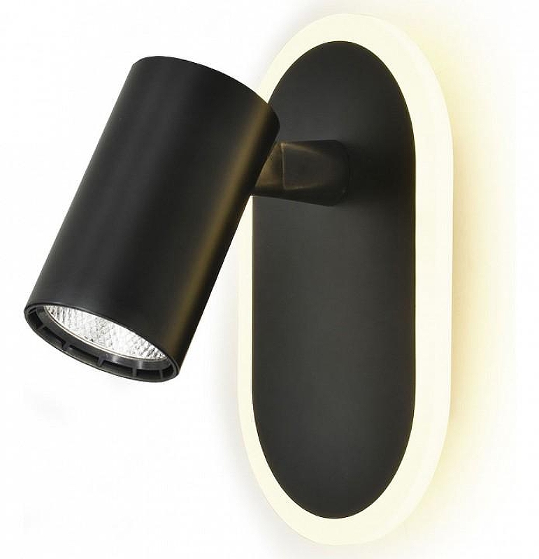 Бра Escada Omega 10222/2LED Black цвет плафона/подвески Черный, цвет арматуры Черный