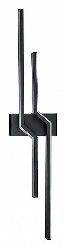 Бра Escada Rail 10219/2LED Black цвет плафона/подвески Белый, Черный, цвет арматуры Черный
