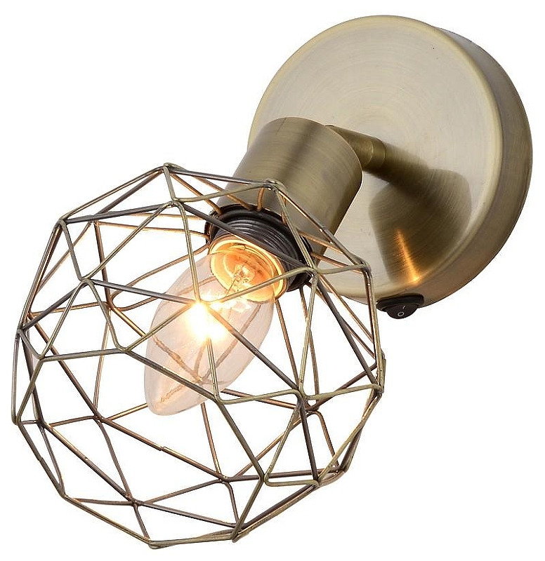 Бра Escada Soho 1128/1A (Brass) цвет плафона/подвески Бронза, цвет арматуры Бронза