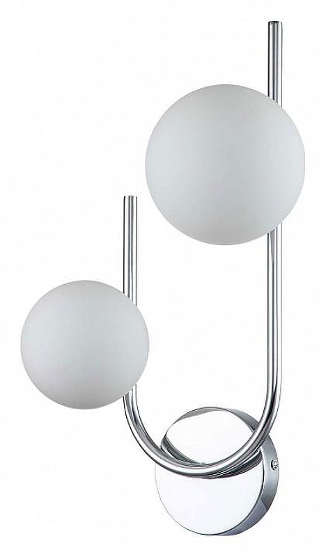 Бра Escada Sphere 642/2A Silver цвет плафона/подвески Белый, цвет арматуры Бронза