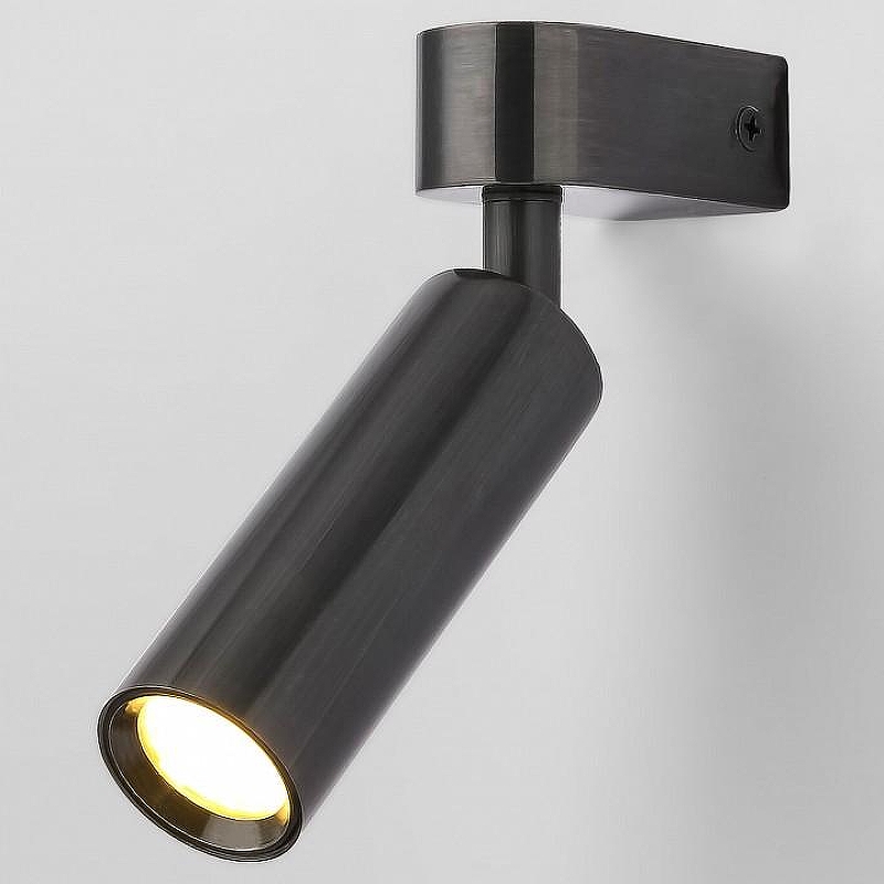 Бра Eurosvet P1tch 20143/1 LED черный жемчуг цвет плафона/подвески Черный, Жемчужный, цвет арматуры Жемчужный, Черный