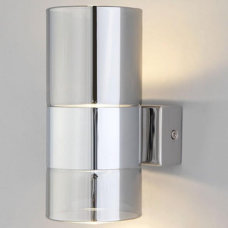 Бра Eurosvet Watford 40021/1 LED хром/дымчатый цвет плафона/подвески Светло-серый, цвет арматуры Хром