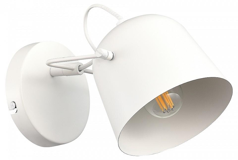 Бра EVOLUCE Blank SLE1805-501-01 цвет плафона/подвески Белый, цвет арматуры Белый