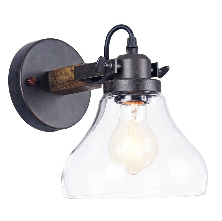 Бра Freya FR4171-WL-01-B Черный 1хE27х60W