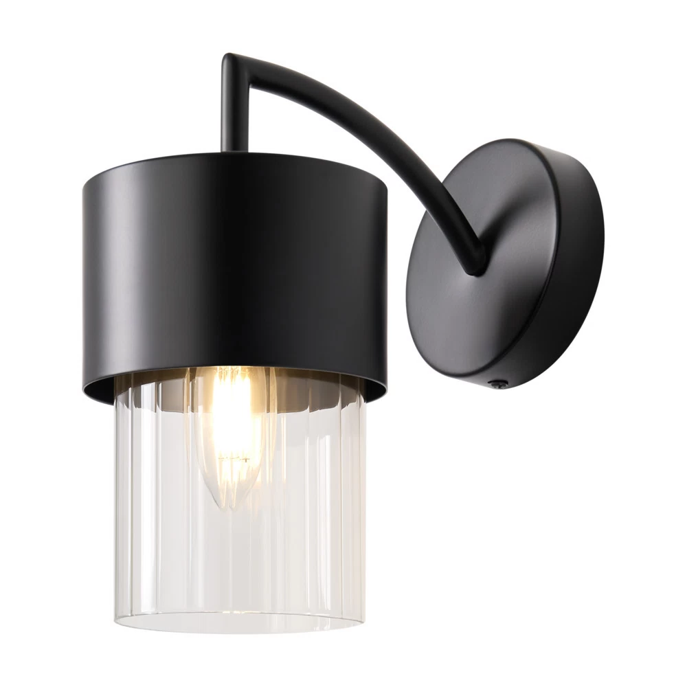 Бра Freya Lumin E14 40 Вт 230 В черное IP20 (FR5515WL-01B)