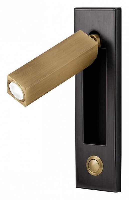 Бра Imperiumloft Chelsom WALL LED DOCK 2000000118499 цвет плафона/подвески Латунь, цвет арматуры Латунь, Черный