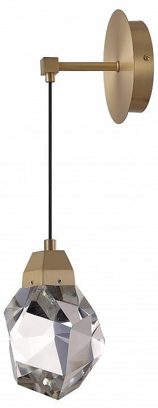Бра Imperiumloft CRISTEL CRISTEL-WALL-B01 цвет плафона/подвески Прозрачный, цвет арматуры Латунь