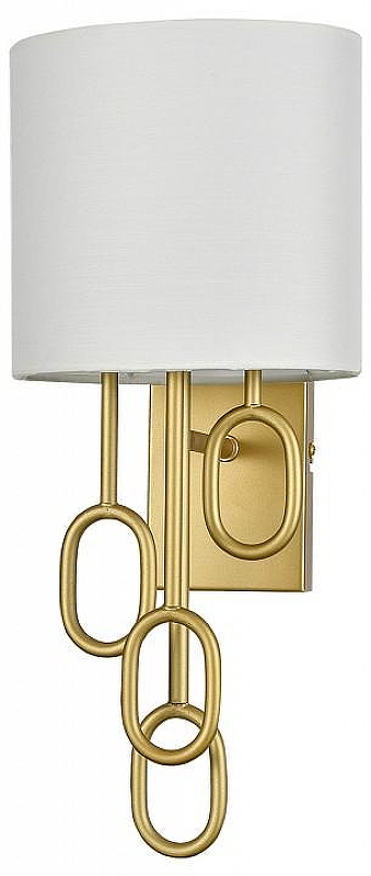 Бра Indigo Amali 13026/1W Gold цвет плафона/подвески Слоновая кость, цвет арматуры Золото
